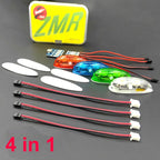 ZMR RC Navigation LED Light 4 Modes Rechargeable Li-Po 85mAh 5g 47mm Airplane Drone