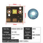 OSRAM High-Power LED Chip 40W 60W 80W 150W 200W 300W 400W Cold White 7000-9000K Copper