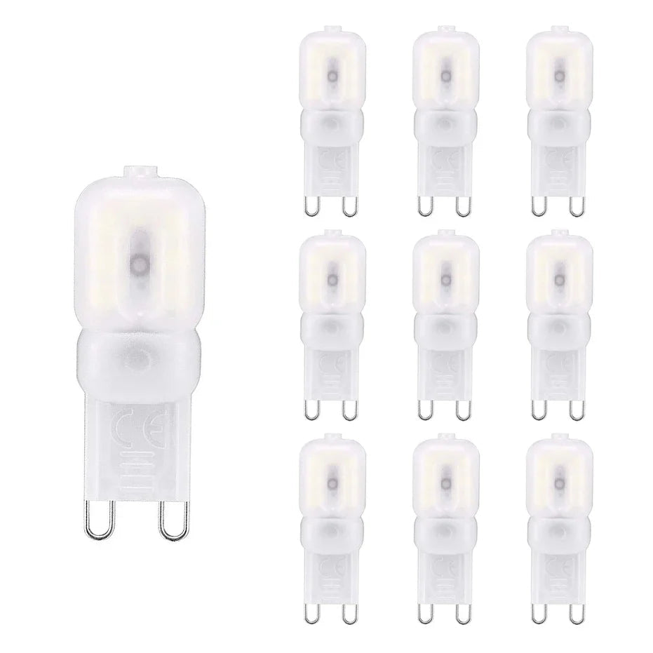 G9 LED Corn Bulb 3W 5W SMD2835 360-Degree Warm White Cool White 110-240V 10 Pack