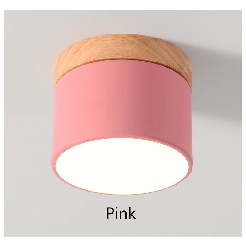 Dimmable Surface-Mounted LED Downlight 5W-15W CRI 85+ 95-110lm/W AC 110-220V 7-Color Options