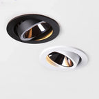 Dimmable COB LED Recessed Downlight 9W 12W 15W 18W CRI 92+ 24° 36° 75mm AC 85-265V