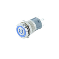 Metal Push Button Switch 12 16 19 22mm IP65 Self-Reset Self-Lock LED 3-220V NO NC CCC