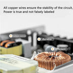 AC 110-220V to DC 12V 24V Power Supply 5A 10A 20A 40A LED Strip Indoor Aluminum Constant Voltage