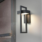 IP65 LED Outdoor Wall Sconce 10W Baked Aluminum Black Retro Vintage AC 96-240V Garden Porch Street Light 2-year Warranty
