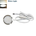 USB 5V Ultra Thin LED Cabinet Spotlight 10W 5730 LED Aluminum Surface Mount 60mm Round Warm White Cool White Indoor RV Caravan