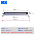 IP67 LED Machine Tool Work Light 5W 10W 12W 15W Aluminum Glass Waterproof Oil Proof AC 110-220V or DC 24-36V CNC Lathe Workshop