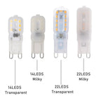 G9 LED Corn Bulb 3W 5W SMD2835 360-Degree Warm White Cool White 110-240V 10 Pack