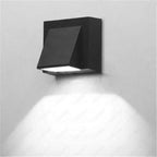 IP65 Waterproof Outdoor LED Wall Light 5W Aluminum Black 85-265V Garden Balcony Sconce
