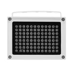 96-LED 850nm IR Infrared Illuminator 12W 10-60m CCTV Night Vision IP65 Auto DC 12V Aluminum