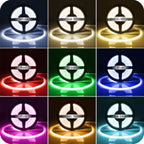 5mm COB LED Strip Light DC 12V 320 LED/m CRI 90 IP20 1m to 5m Warm White Natural White Cool White Red Yellow Pink Blue Green Flexible Tape