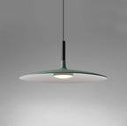 Modern Nordic Round LED Pendant Light Aluminum White Black Gray Yellow AC 85-265V