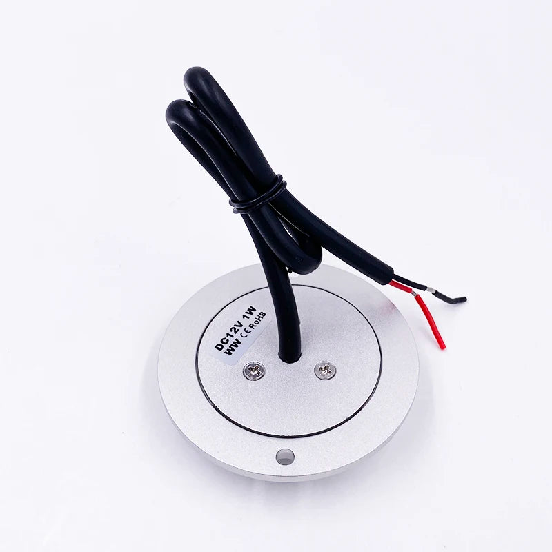 DC 12V 1W Ultra-Thin LED Outdoor Ground Step Light IP67 Waterproof OSRAM SMD2835
