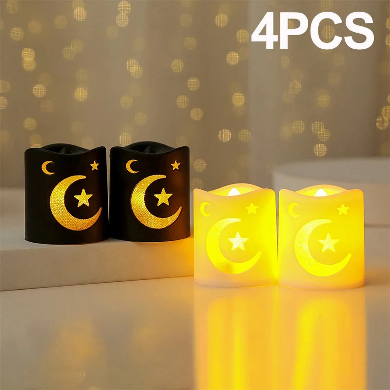 USB Rechargeable Touch Dimming LED Night Light Moon Star Acrylic Metal 3 Color Temperatures Stepless Dimming Bedroom Bedside