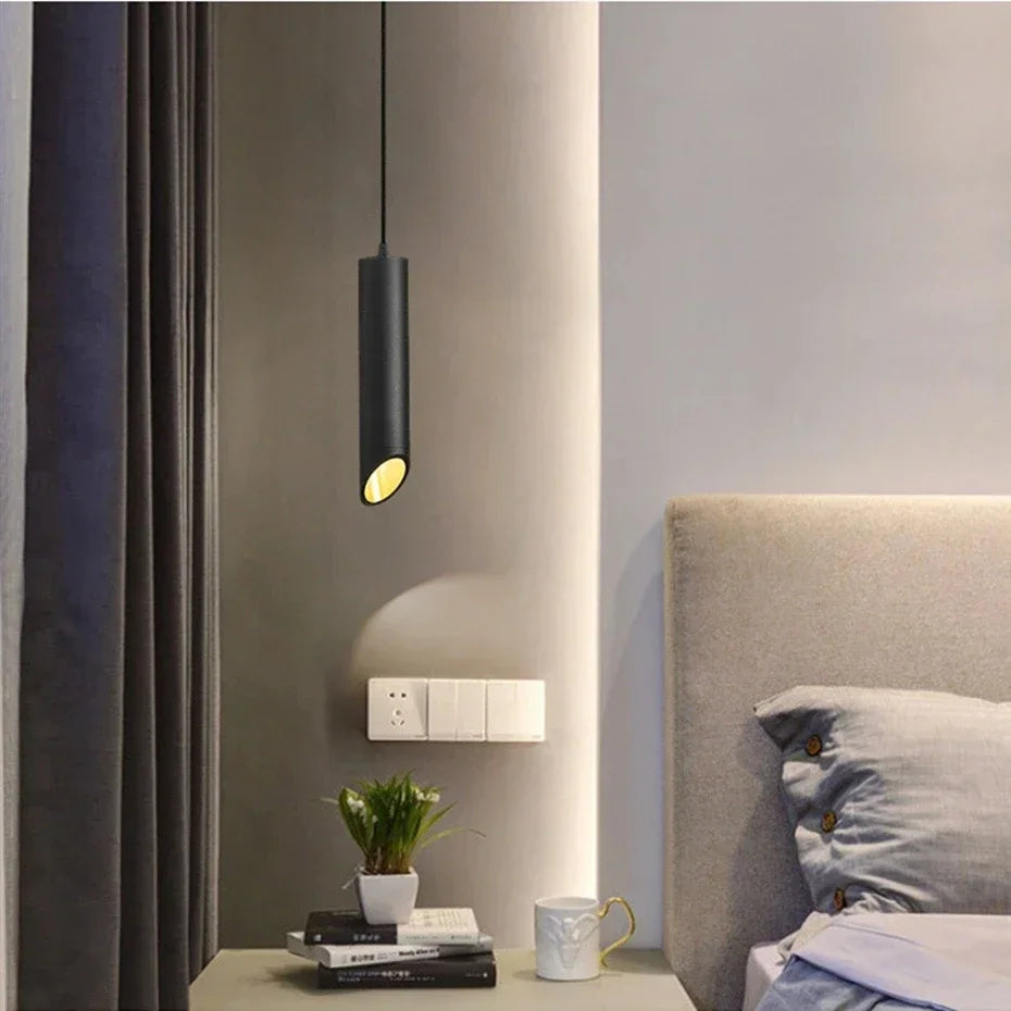 Dimmable COB LED Pendant Light 7W 12W 15W Nordic Modern CRI 90+ 30-Degree 85-265V