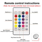 E26 LED Bluetooth Speaker Bulb 12W RGB Color Changing Bluetooth 4.0 24-Key Remote Control AC 100-240V Bedroom Party Globe Smart Bulb