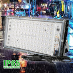 50W 100W UV LED Flood Light 395-400nm IP65 AC 110-220V US EU Plug Party Stage Blacklight