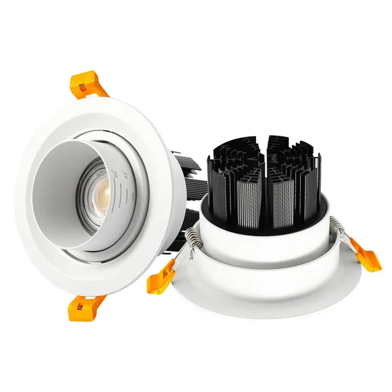 Adjustable Beam COB LED Recessed Downlight Spotlight