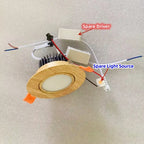 Dimmable COB LED Recessed Downlight 3W 5W 7W 9W Epistar 110-120lm/W D87mm 70-75mm Cutout