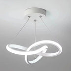 Nordic LED Pendant Light Metal Cord Suspension Dining Room Corridor 90-260V
