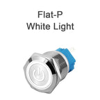 IP65 LED Metal Push Button Switch 12mm 16mm 19mm 22mm 1-3A Momentary Latching 3-220V 5 Colors