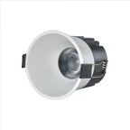 COB LED Recessed Downlight 3W 5W 7W 9W 10W 12W 15W 18W CRI 95 110-130 lm/W 15 24 or 36 Degree Dimmable Die Cast Aluminum AC 100-265V Warm White Natural White Cool White