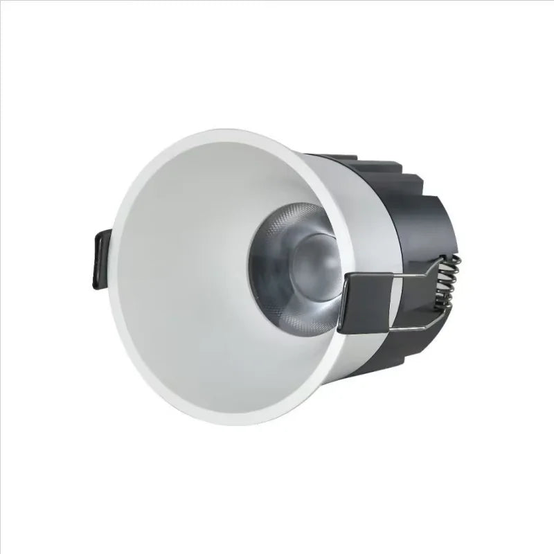 COB LED Recessed Downlight 3W 5W 7W 9W 10W 12W 15W 18W CRI 95 110-130 lm/W 15 24 or 36 Degree Dimmable Die Cast Aluminum AC 100-265V Warm White Natural White Cool White