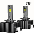 D1S D2S D2R D3S D4S D4R D5S D8S LED Headlight 35W 6000K Canbus All-in-One Fan Cooled 2-Pack
