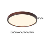Modern Nordic Wood Iron Acrylic LED Ceiling Light 27W 36W 48W 64W Touch Switch Smart App Dimmable AC 100-260V Living Room Bedroom