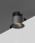 Mini Curved Dimmable COB LED Recessed Downlight 5W 7W 10W 12W 15W 18W CRI 90+ 85-265V