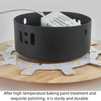 Nordic Circular Wooden LED Wall Light Up Down Integrated LED AC 90-260V Bedroom Staircase