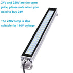 LED CNC Machine Tool Work Light AC 100-230V IP67 Waterproof Aluminum Alloy Workshop Lathe