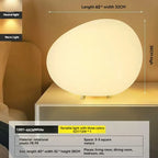 Cobblestone Acrylic Table Lamp E26 E27 3-Color Switch 1.8m Cable US Plug AC 90-260V Night Light