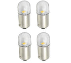 BA9S BAX9S BAY9S LED Indicator Bulb 0.5W 1.2W 6V 12V 24V SMD 2835 100lm 25x10mm Warm White Natural White Cool White Red Green Blue Gold 10 Pack