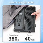 20W Bi-Color LED Video Light 2500-6500K Dimmable 180° Tilt NP-F Battery AC Adapter P30