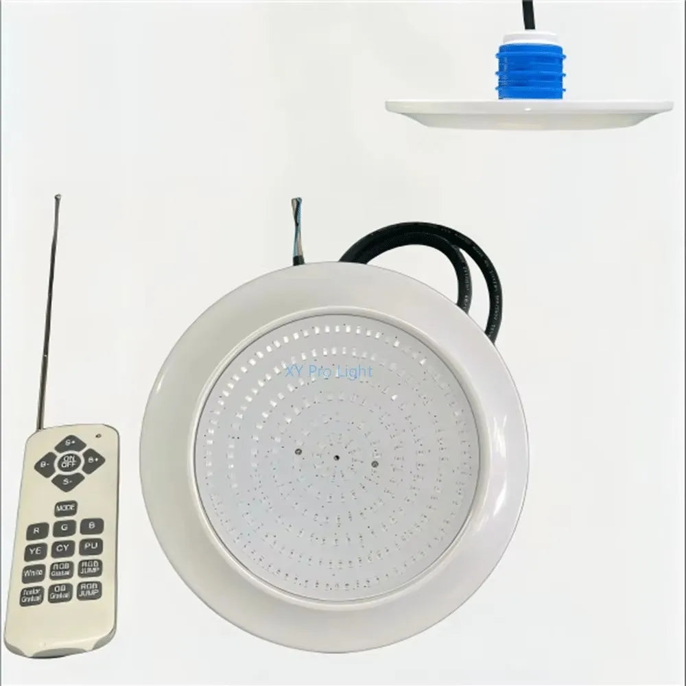 IP68 RGB LED Swimming Pool Light 18W 25W Wall Mounted Underwater Lamp AC DC 12V Remote and Bluetooth App Control Fresh and Salt Water