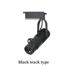 Surface-Mounted COB LED Spotlight 10W 20W 30W 40W 90-100lm/W AC 85-265V Black 3-Color