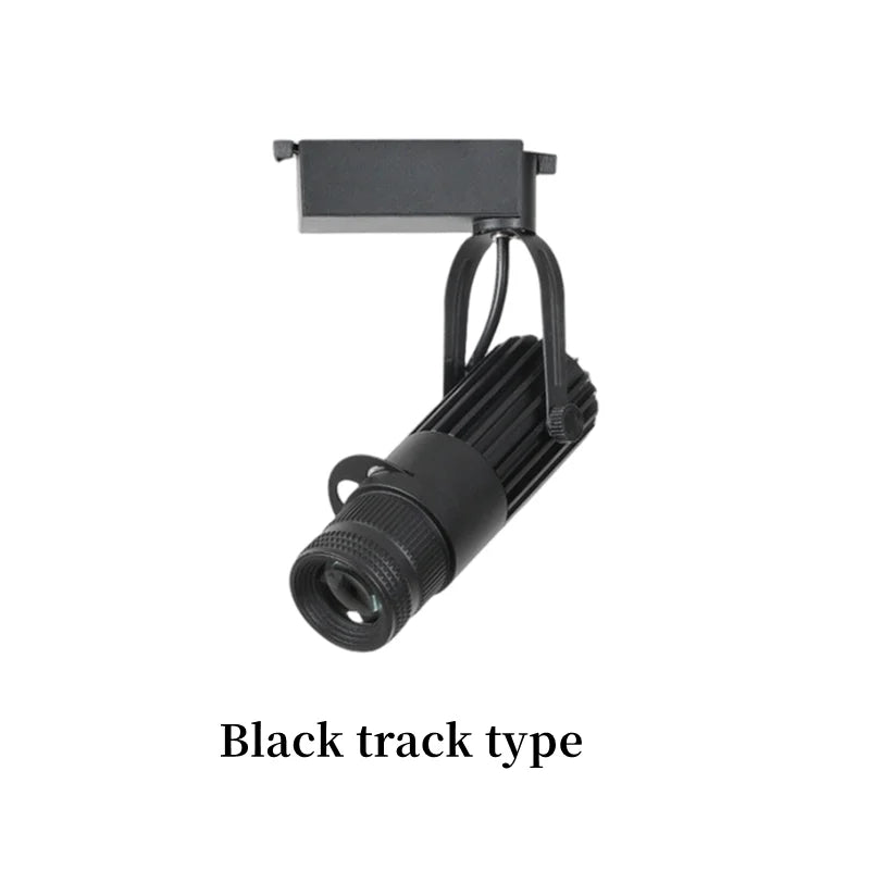 Surface-Mounted COB LED Spotlight 10W 20W 30W 40W 90-100lm/W AC 85-265V Black 3-Color