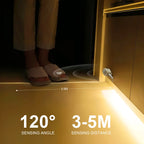 USB 5V LED Strip Light with PIR Motion Sensor SMD 2835 IP65 Waterproof 60 LED/m 1m 2m 3m Warm White Cool White Adjustable Delay