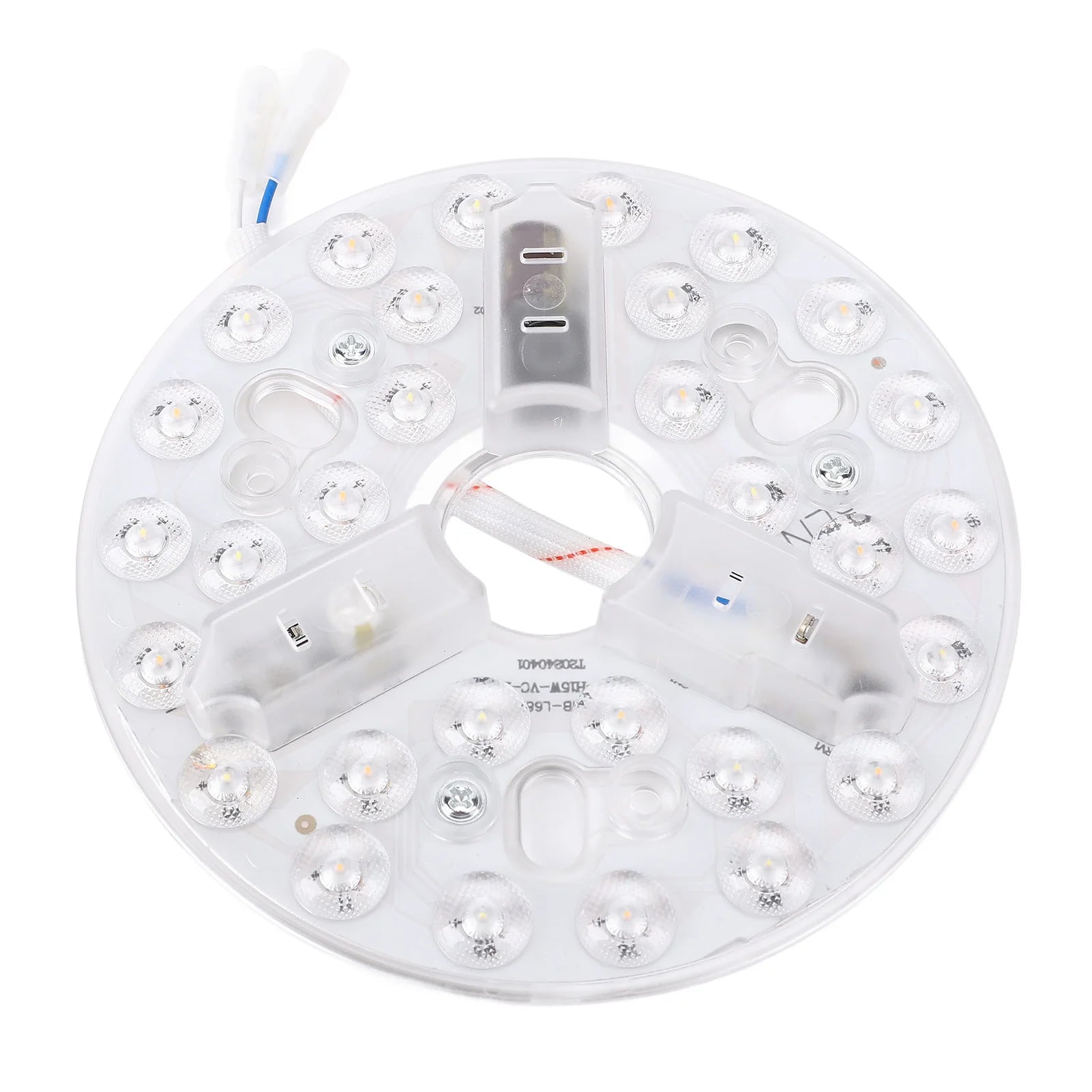 5.3-Inch LED Ceiling Fan Light Kit 15W 3-CCT 3000K 4200K 6500K Dimmable AC 95-265V Retrofit