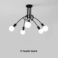 Modern Minimalist Branch Chandelier E26 E27 Iron AC 110-240V Hotel Restaurant Living Room