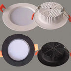 DC 12V LED Recessed Downlight 3W 5W 7W 9W 12W 15W 18W Dimmable IP44 120° Indoor
