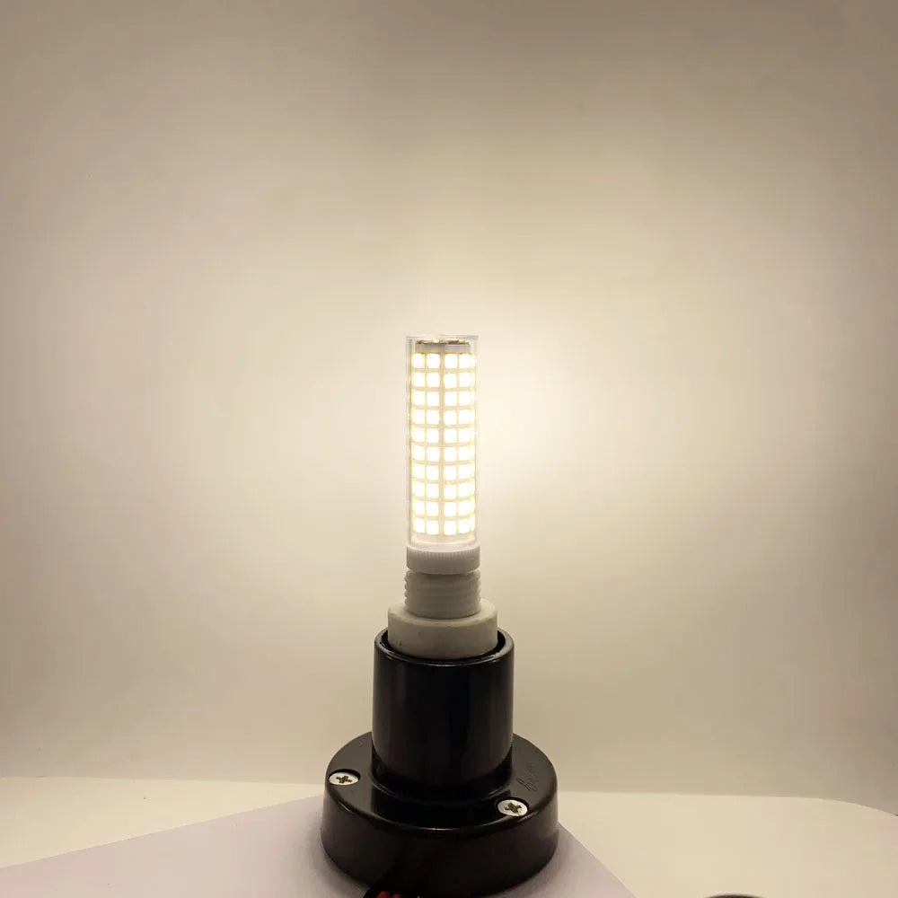 10-Pack G9 Ceramic LED Corn Bulb 7W-24W SMD2835 500-1500lm CRI 80+ 360° AC 110-220V