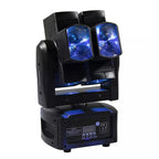 100W RGBW Moving Head Stage Light 8x10W 4-in-1 DMX 10/21CH 360° AC 90-240V 3.75kg