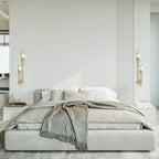 Modern Nordic LED Wall Lamp G9 Gold Metal Acrylic 8x55cm 10x67cm 90-260V Bedroom Hotel