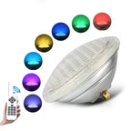 PAR56 LED Pool Light 18W 36W 54W IP68 AC 12V RGB Remote Warm White Blue D178mm PL-007