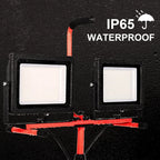 Rechargeable LED Camping Work Lantern Double Head Telescopic Tripod 33-70in 2 USB SOS IP65