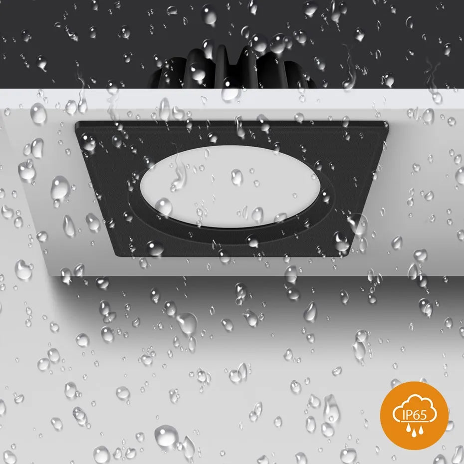 Modern IP65 Waterproof LED Ceiling Spotlight Fixture