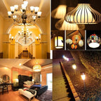 G12 LED Corn Bulb 15W 96-SMD2835 360° CRI 80+ No Flicker AC 85-265V Warm Cool White A+
