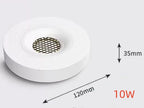 Ultra Thin COB LED Surface Mounted Ceiling Spotlight 10W 30W 50W 60W CRI 93 24 Degree Anti Glare Dimmable Knob Switch AC 85-265V Black White