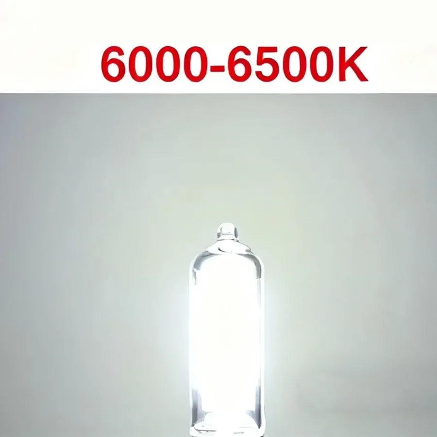 G9 LED COB Glass Bulb 7W 9W 12W 15W 360° CRI 85+ AC 110-220V Warm Cool White